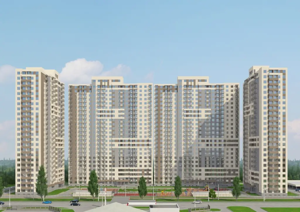 Новостройка Таирова Альтаир-2 фасад