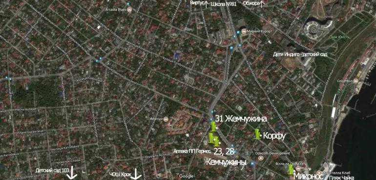 объекты инфраструктуры 10 фонтана