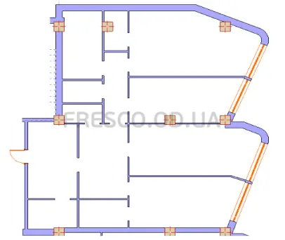 Трёхкомнатная квартира · 143.7 м² · Морская симфония