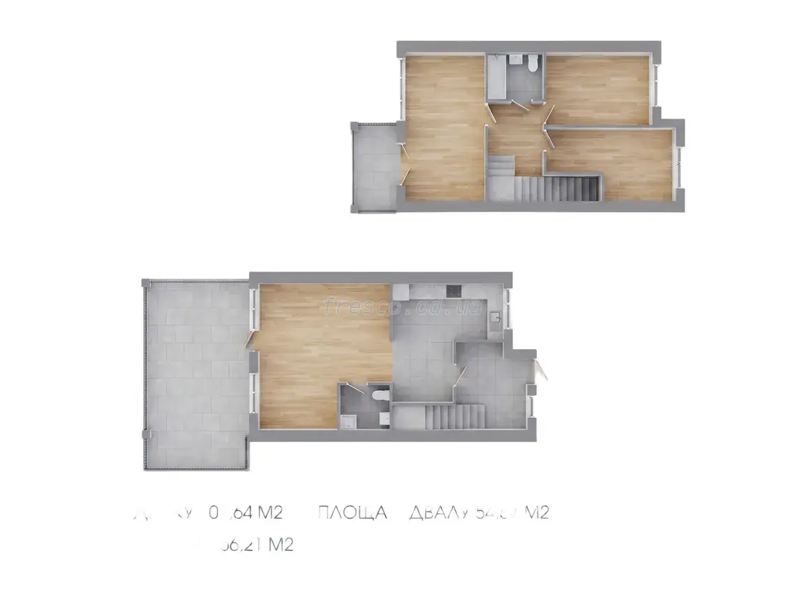 Таунхаус · 156.21 м² · Гарден Сити