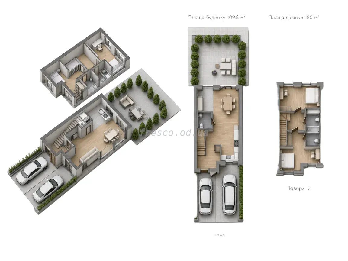Таунхаус · 110.51 м² · Cuvee village
