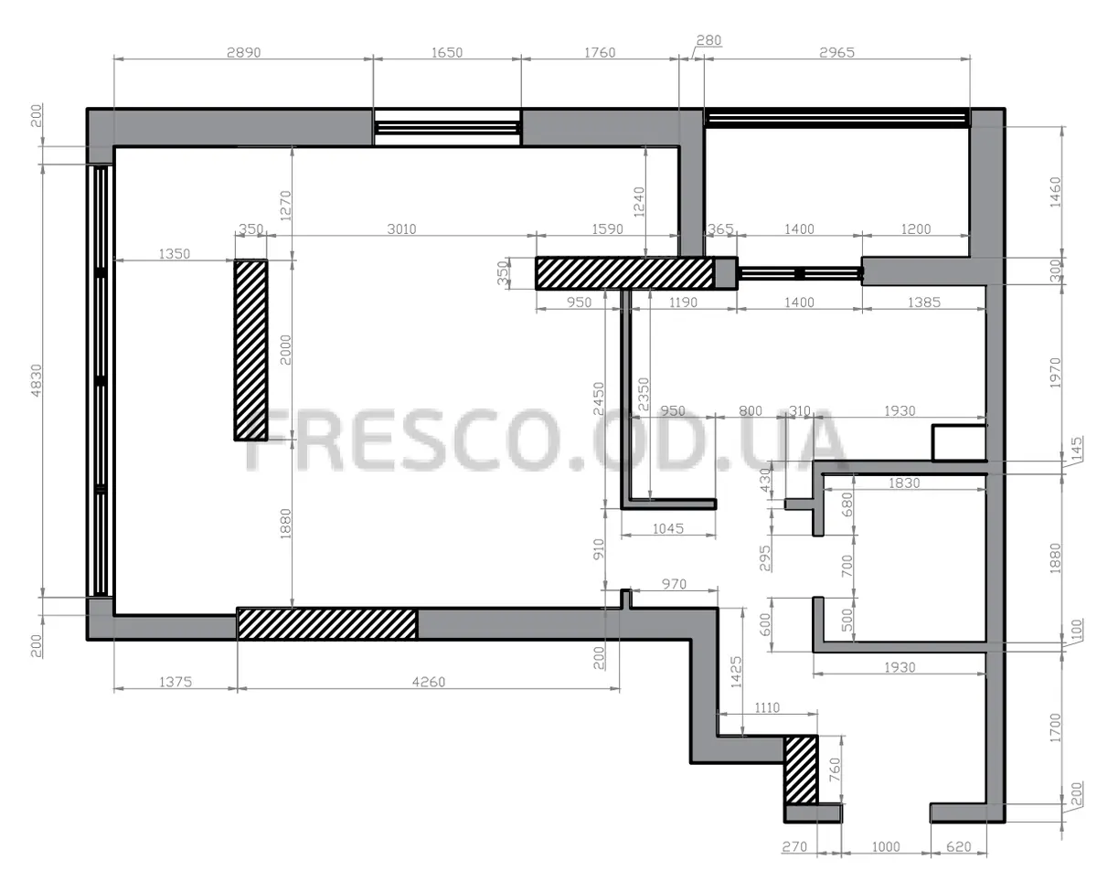 Однокомнатная квартира · 53.4 м² · ЖК Клубный 7