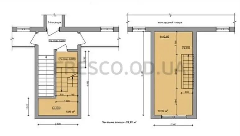 Однокомнатная квартира · 28.9 м² · ЖК на Строительном