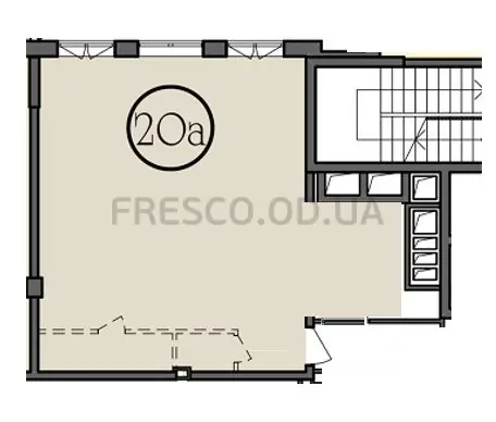 Двухкомнатные апартаменты · 73.0 м² · дом Salve (дом Сальве)
