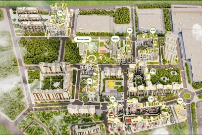 ЖК Таировские сады генплан 2021
