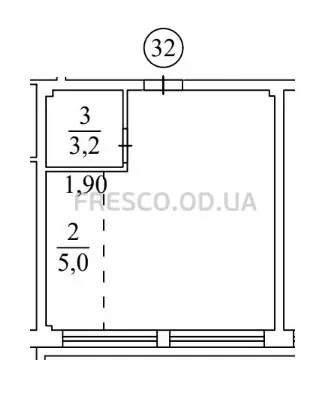 Студия · 29.5 м² · ЖК Кристал Люкс