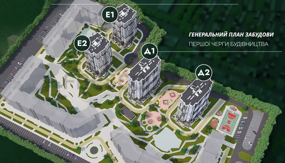 ЖК Эра Фэмили ген план 1 очередь